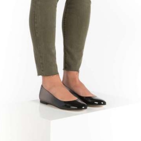 M. Gemi Shoes - M. Gemi | Patent Leather Brown Ombré Ballet Flats